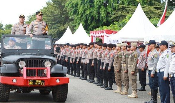 Operasi Mantap Praja Mahakam 2024, Polres Berau Siapkan 420 Personel Amankan Pilkada 2024