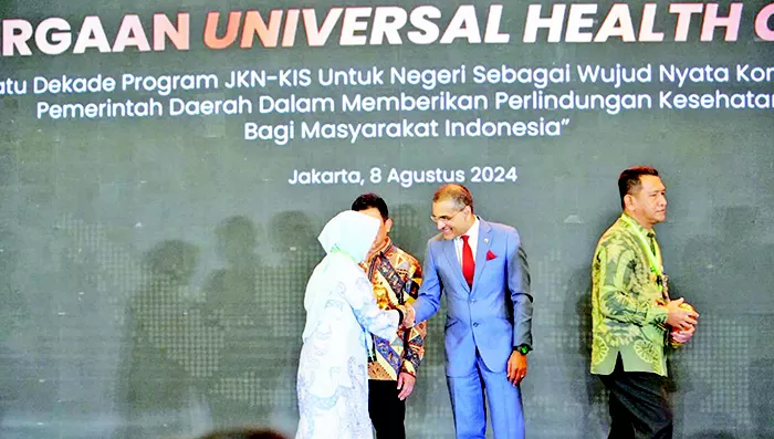 Berau Kembali Raih Penghargaan UHC Award